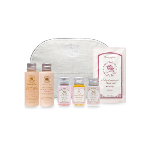 トラベルポーチ ROSE(WH)