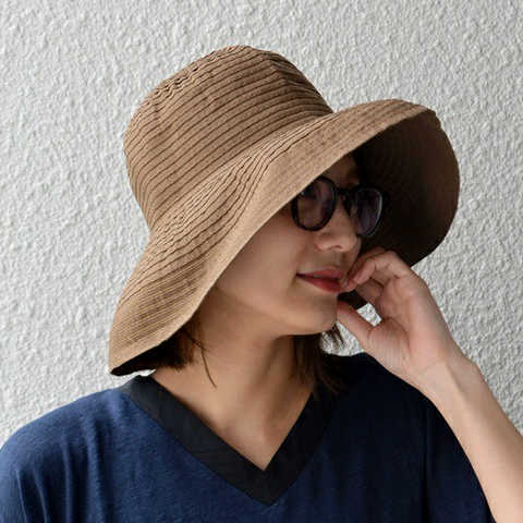 GREVI（グレヴィ）:プレーン テープ ハット