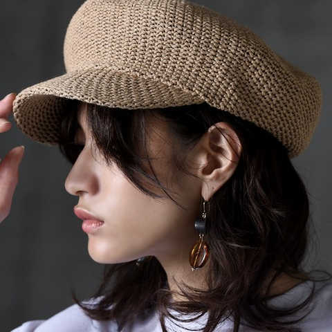 [通気性抜群]ペーパーキャスケット