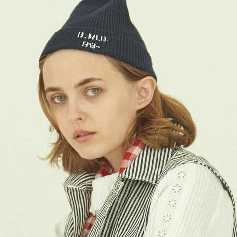 BEAMS BOY / BMB ステンシル ワッチキャップ