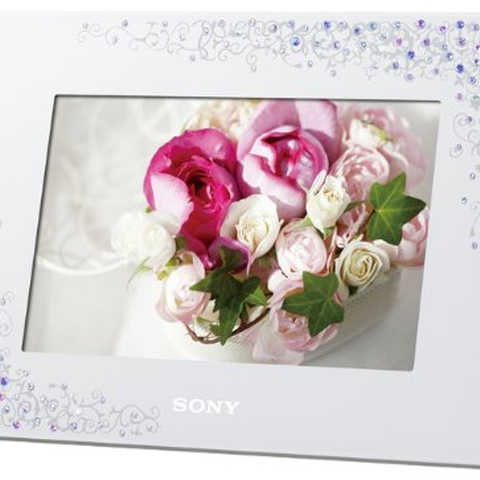 ソニー SONY デジタルフォトフレーム S-Frame D720 7.0型 内蔵メモリー2GB クリスタル&ホワイト DPF-D720/WI
