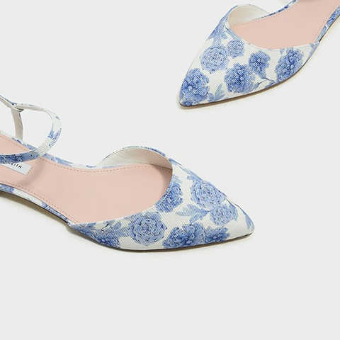 アンクルストラップポインテッドサンダル / ANKLE STRAP POINTED SANDALS