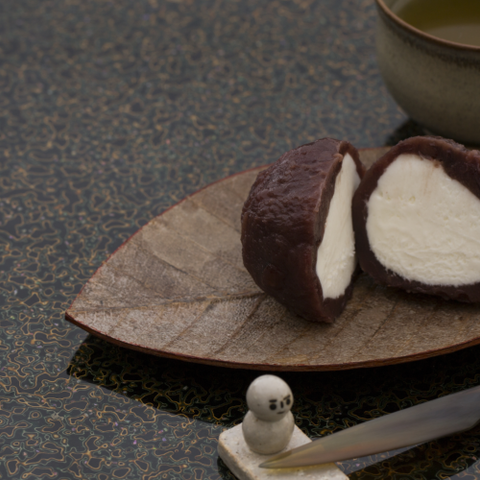 雪みつおはぎアイス