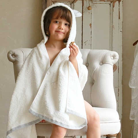 シャンティ　フード付バスタオル