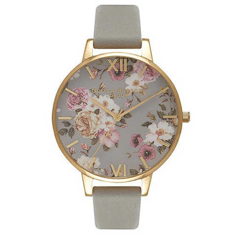 Olivia Burton“Flower Show<Grey & Gold>”