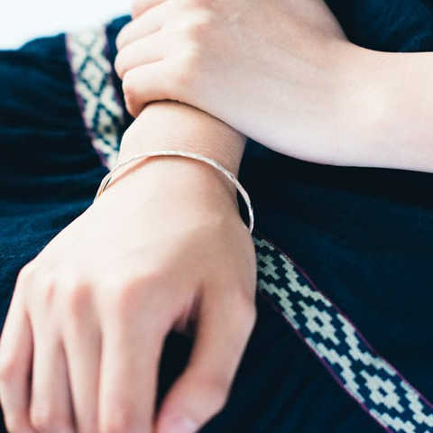 【MACHADO】925SILVER HAND MADE BANGLE TypeB