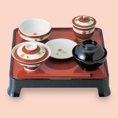 めぐみ　お食べ初め揃（梅）