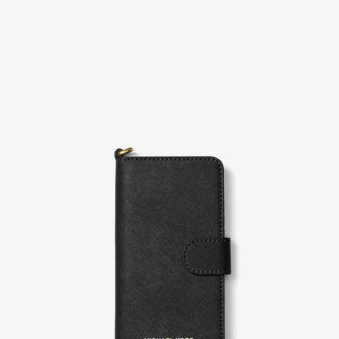 ELECTRONIC LEATHER フォリオ スマホカバー iPhone 7｜MICHAEL KORS