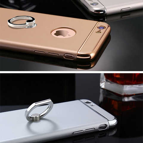 iPhoneケース リング付きケース