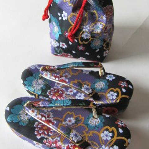 七五三草履巾着セット