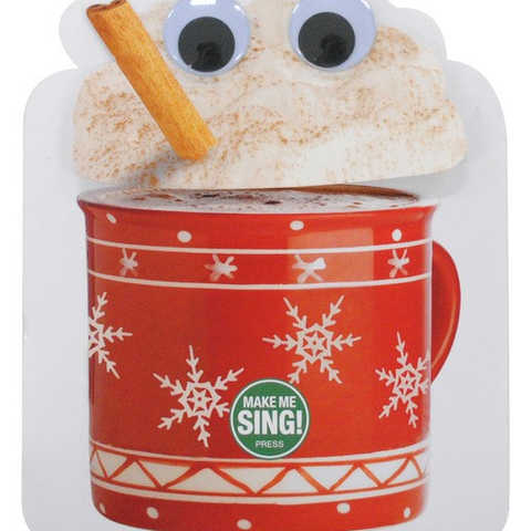 クリスマスカード オシャベリクリスマスカップ