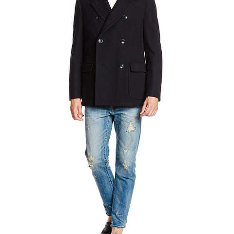 HEVO Coat 5HBAD710 498 ネイビー