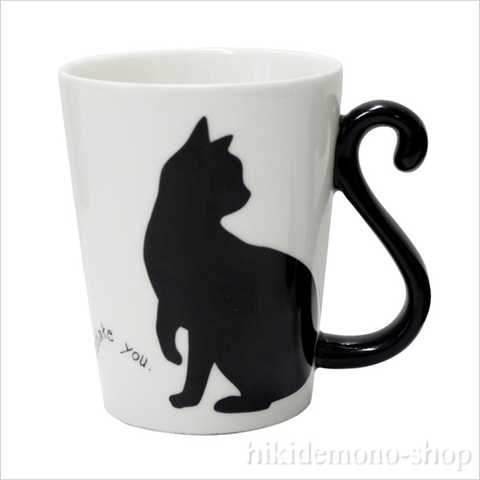 マグカップ　シンプル　オスネコ