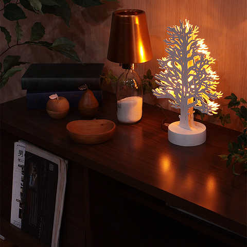 テーブルランプ LED ツリー