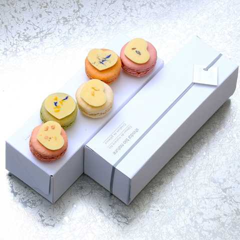 花飾りのマカロン5ヶ入り