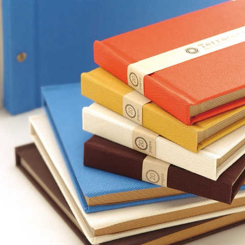 ナカバヤシ バインダー式ポケットアルバムテラコッタ L判3段ブラウン TER-L3Y-140-BR