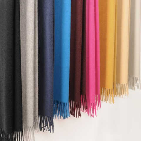 Filomo フィローモ カシミヤ マフラー フリンジ デザイン ストール