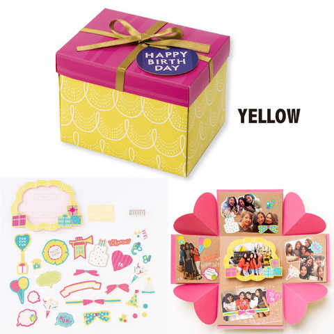 飛び出すサプライズボックスアルバム YELLOW 