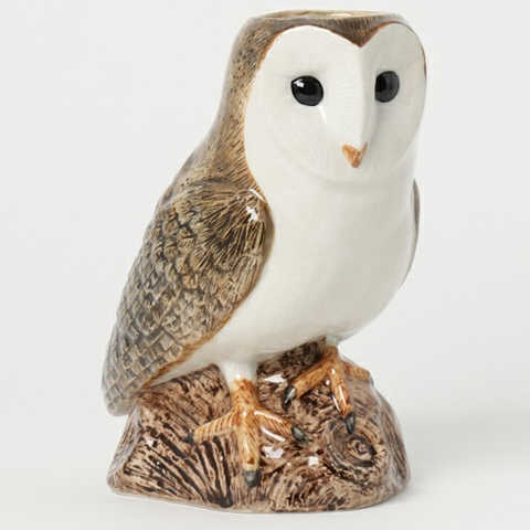 フラワーベース メンフクロウ / FLOWERVASE BARNOWL