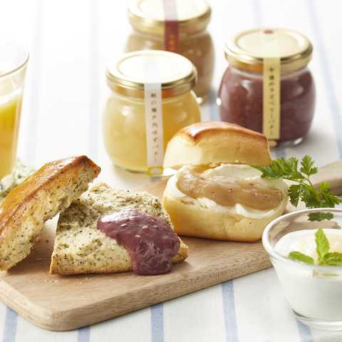 【オリジナルBOX入り】「自然栗本舗ジャムバター3種つめあわせ」