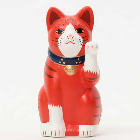 中外陶園× BEAMS JAPAN / 別注 まねき猫 左手 3号