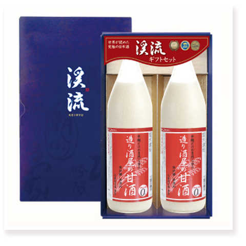 造り酒屋の甘酒 900ml×2本ギフトセット