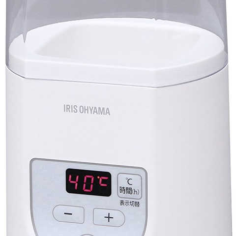 アイリスオーヤマ ヨーグルトメーカー プレミアム 温度調節機能付き ホワイト IYM-012