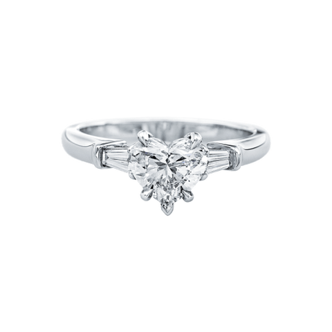 ハートシェイプ・クラシック・リング