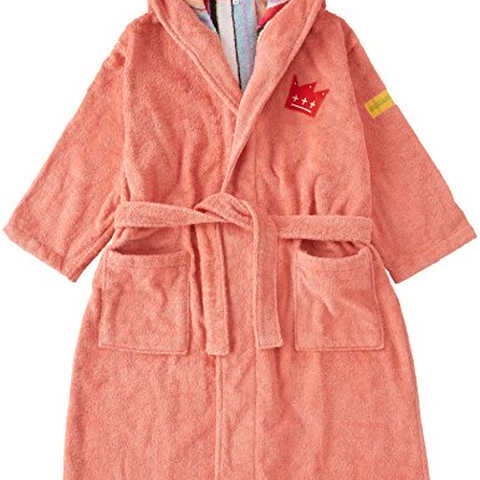 今治タオル バスローブ マルチストライプ レディース オレンジ