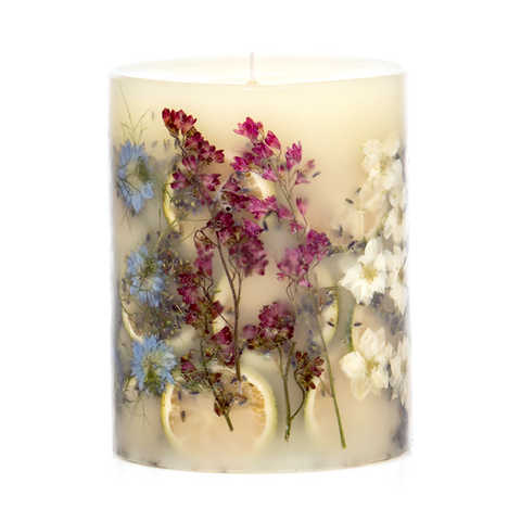 ROSY RINGS ボタニカルキャンドル ロマンラベンダー トールラウンド