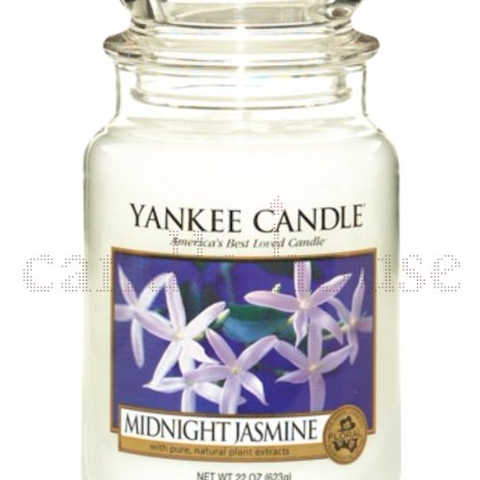 ヤンキーキャンドル ジャーL ミッドナイトジャスミン アロマキャンドル