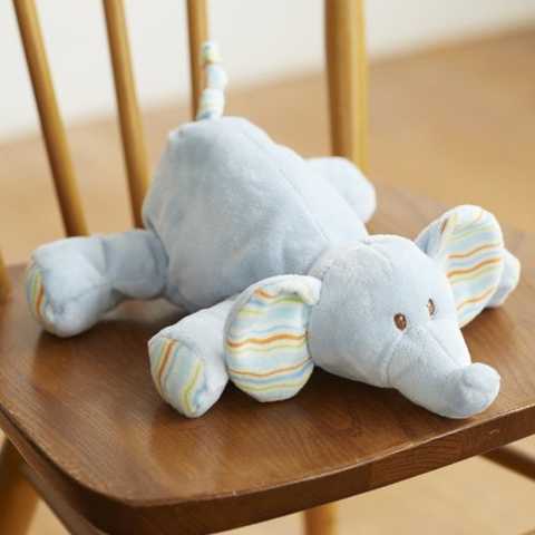 （ミンクプラッシュ）ゾウのぬいぐるみ ウィルバート 30cm （S7112）