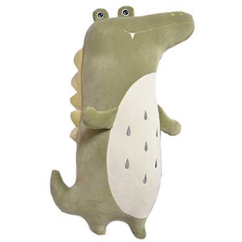 ワニ　動物　ぬいぐるみ　ふわふわ　かわいい　おもちゃ　抱き枕　抱きクッション　プレゼント　誕生日　バレンタインデー　ホワイトデー　贈り物　抱き心地　飾り　80CM