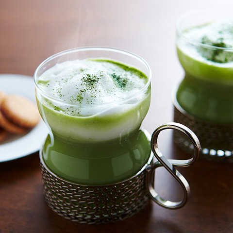 泡立つ 宇治抹茶カプチーノ スティック 粉末 12g×5p §