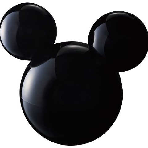 Disney×middle(ディズニー×ミドル)超音波式加湿器 ブラック DS-KW1201 BK