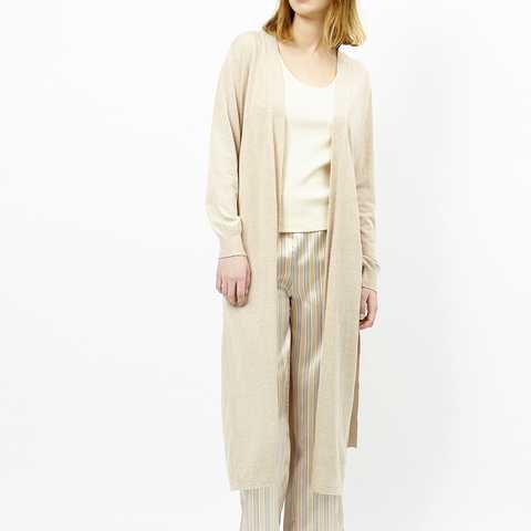 コットンリヨセルニットガウン