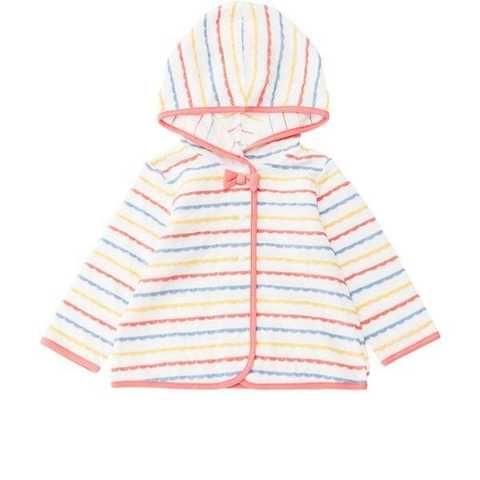 レイエット スカラップボーダーパーカー