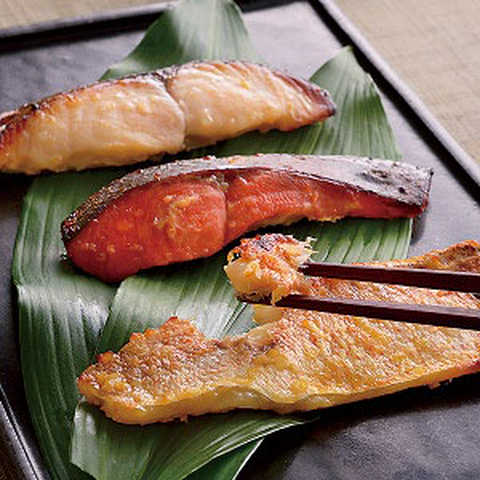 西京味噌・粕漬け(ぐじ・さわら・鮭)