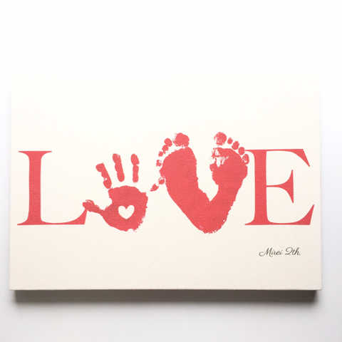 手形（足形）アート制作