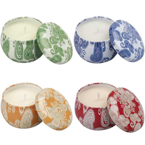 Parubi(パルビー) アロマキャンドル キャンドルライト 4個セット