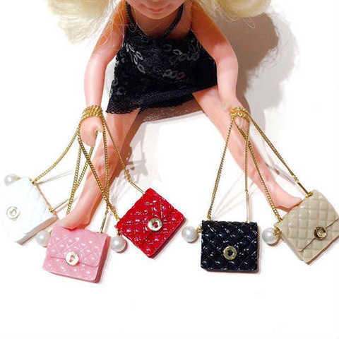 キルティングバッグピアス