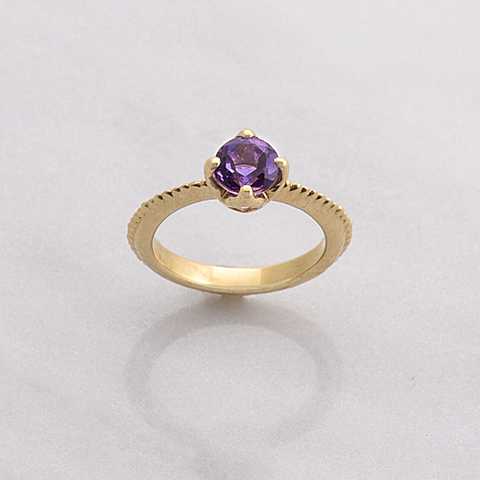 K10ベビーリング（アメジスト）