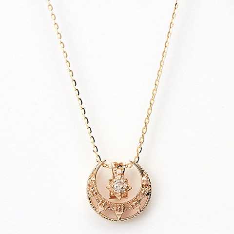 K10ネックレス【ホワイト(08)/フリー】