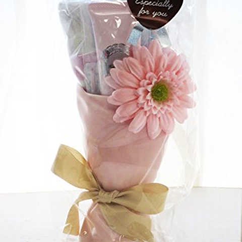 ジルスチュアート　ハンドクリーム　ギフト　 （ブーケポットセット　ピンク）　ジルスチュアートハンドクリーム ）　JILLSTUART　ウォッシュタオル