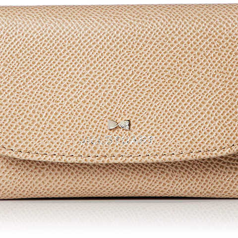 [ジルスチュアート]名刺入 【ビスコッティ】ボタン付 アンティーク風 ラインストーン リボン JSLW8EM1