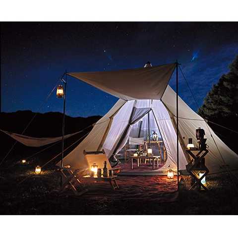 Sクラシック ワンポールテント オクタゴン460UV 8人用