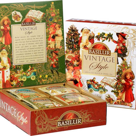 ヴィンテージ・クリスマス ティーバッグアソート 40P