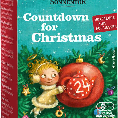 SONNENTOR クリスマス カウントダウンのお茶
