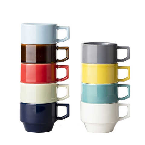 シーズン1 ブロックマグ HASAMI ハサミ blockmug (Fサイズ, BLUE ブルー)