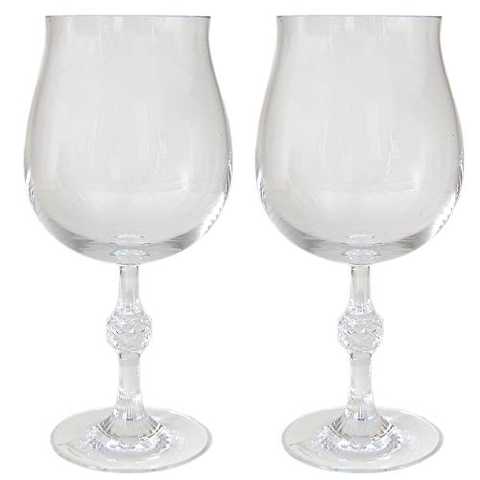 BACCART(バカラ) ワイングラス クリア 口径8.5x 高さ23.5cm 2個セット
